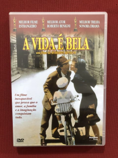 DVD - A Vida É Bela - Dir: Roberto Benigni - Seminovo