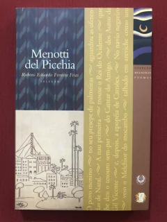 Livro - Menotti De Picchia - Rubens Eduardo Ferreira - Editora Global - Seminovo