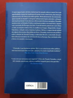 Livro - Quem Manda No Mundo? - Noam Chomsky - Editora Crítica - Seminovo - comprar online