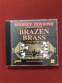 CD Duplo - Henry Jerome - Brazen Brass - Importado -Seminovo