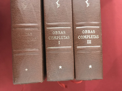 Livro - Obras Completas - 3 Tomos- Sigmund Freud - Capa Dura