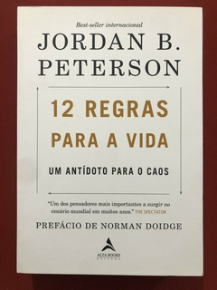 Livro - 12 Regras Para A Vida - Jordan B. Peterson - Alta Books - Seminovo