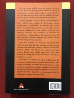 Livro - Lições De Português Pela Análise Sintática - Evanildo Bechara - Editora Lucerna - comprar online