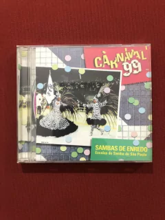 CD - Carnaval 99 - Sambas De Enredo - Nacional - Seminovo