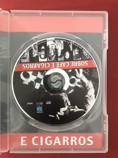 DVD - Sobre Café E Cigarros - Dir: Jim Jarmusch - Seminovo na internet