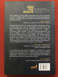 Livro - Não Foi Golpe - Carla Zambelli - Editora Lvm - Seminovo - comprar online