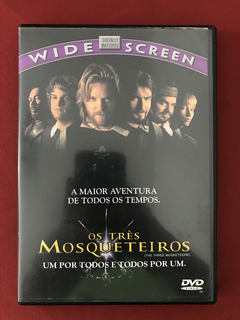 DVD - Os Três Mosqueteiros - Dir: Stephen Herek