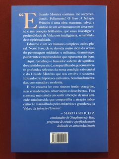 Livro - A Intenção Primeira - Eduardo Moreira - Civilização Brasileira - Seminovo - comprar online