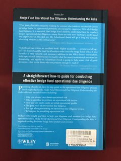 Livro - Hedge Fund Operational Due Diligence - Seminovo - comprar online