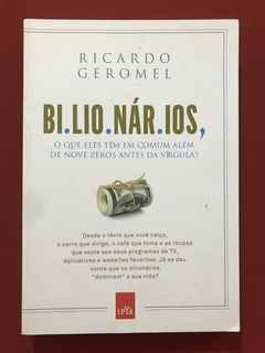 Livro - Bilionários - Ricardo Geromel - Editora LeYa