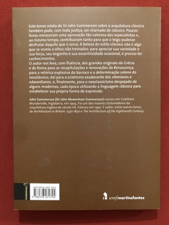 Livro - A Linguagem Clássica Da Arquitetura - John Summerson - Ed. Martins Fontes - comprar online