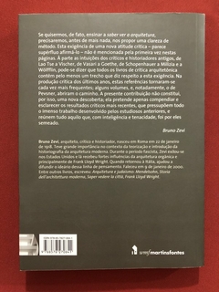 Livro - Saber Ver A Arquitetura - Bruna Zevi - Martins Fontes - comprar online