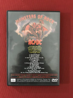 DVD - ACDC Live At Donington - Show Musical - comprar online