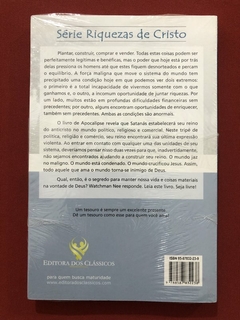 Livro - Não Ameis O Mundo - Watchman Nee - Editora Dos Clássicos - Novo - comprar online