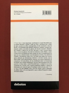 Livro - O Teatro Épico - Anatol Rosenfeld - Editora Perspectiva - Seminovo - comprar online