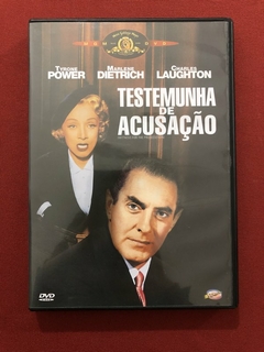 DVD - Testemunha De Acusação - Tyrone Power - Seminovo