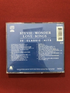 CD - Stevie Wonder - Love Songs - Nacional - Seminovo - comprar online