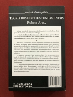 Livro - Teoria Dos Direitos Fundamentais - Robert Alexy - Malheiros - Seminovo - comprar online