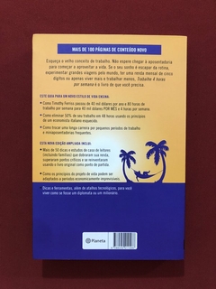 Livro - Trabalhe 4 Horas Por Semana - Timothy Ferriss - Planeta Estratégia - Seminovo - comprar online