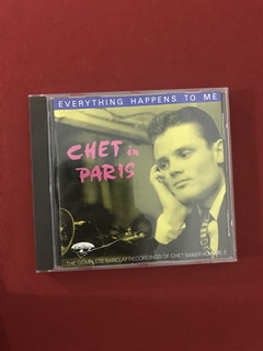 CD - Chet Baker - Chet In Paris - Vol. 2 - 1988 - Importado