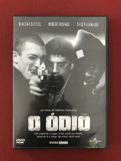 DVD - O Ódio - Vincent Cassel/ Hubert Kounde/ Said Taghmaoui