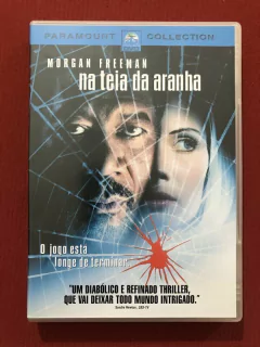 DVD - Na Teia Da Aranha - Morgan Freeman - Seminovo
