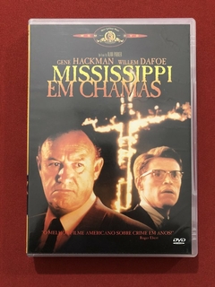 DVD - Mississippi Em Chamas - Gene Hackman & W. Dafoe - Semi