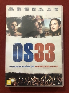 DVD - Os 33 - Antonio Banderas - Rodrigo Santoro - Seminovo