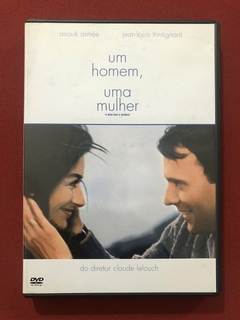 DVD - Um Homem, Uma mulher - Anouk Aimée - Seminovo