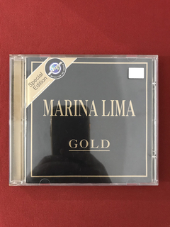 CD - Marina Lima - Gold - Nacional - Seminovo