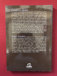 Livro - Paradoxo Global - John Naisbitt - Ed. Campus - comprar online