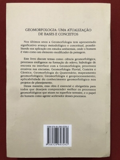 Livro - Geomorfologia - Antonio José Teixeira - Editora Bertrand Brasil - Seminovo - comprar online