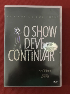 DVD - O Show Deve Continuar - Dir: Bob Fosse - Seminovo