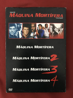 DVD Duplo - Coleção Máquina Mortífera - Dir: Richard Donner