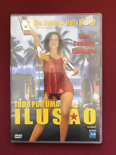 DVD- Tudo Por Uma Ilusão - Tim Robbins/ Holly Hunter - Semin