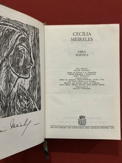 Livro - Cecília Meireles - Obra Poética - Nova Aguilar - Volume Único na internet