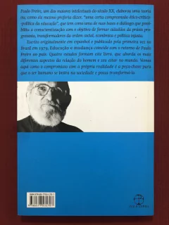 Livro - Educação E Mudança - Paulo Freire - Editora Paz E Terra - comprar online