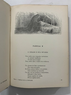 Livro - Fábulas De La Fontaine - 2 Volumes - Ilustradas Por Gustavo Doré