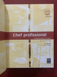 Livro - Chef Profissional - Instituto Americano de Culinária - Senac - Seminovo na internet