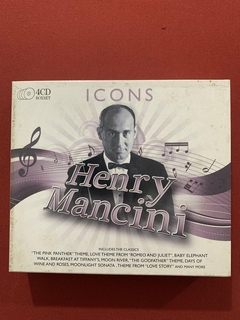 CD - Box Henry Mancini - Icons - 4 CDs - Importado - Semin.