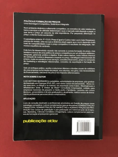 Livro- Política E Formação De Preços - Luiz Antonio Bernardi - comprar online