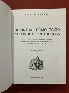 Livro - Dicionário Etimológico Da Língua Portuguesa - 5 Volumes - Capa Dura na internet