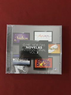 CD - O Melhor Das Novelas - Internacional - Volume 3 - Novo