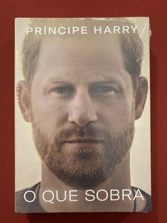 Livro - O Que Sobra - Príncipe Harry - Ed. Objetiva - Novo