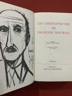 Livro - Les Chefs-D'Oeuvre De François Mauriac - Ed. Cercle - Capa Dura - 8 Volumes