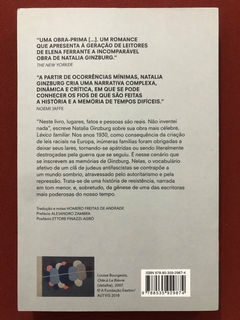 Livro - Léxico Familiar - Natalia Ginzburg - Companhia Das Letras - Seminovo - comprar online