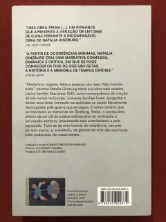 Livro - Léxico Familiar - Natalia Ginzburg - Companhia Das Letras - Seminovo - comprar online