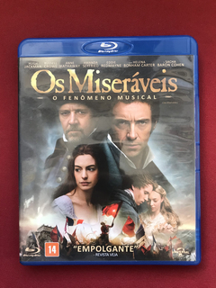 Blu-ray - Os Miseráveis - O Fenômeno Musical - Seminovo