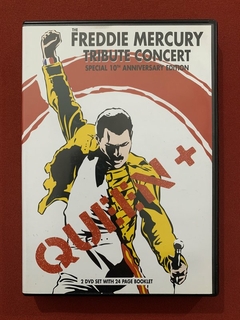 DVD Duplo - Queen - Freddie Mercury Tribute Concert - Semin.