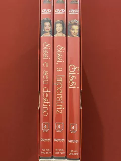 DVD - Box Trilogia Sissi - Romy Schneider - Seminovo na internet